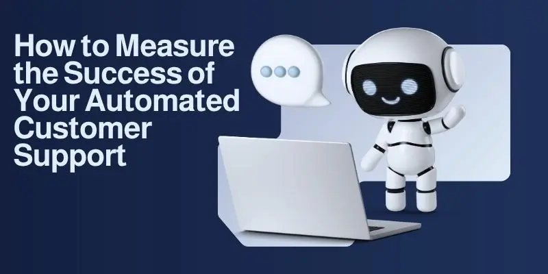 Graph showing KPIs for measuring automated customer support success