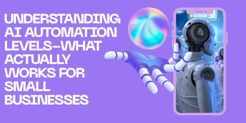 Three levels of AI automation for small business customer support